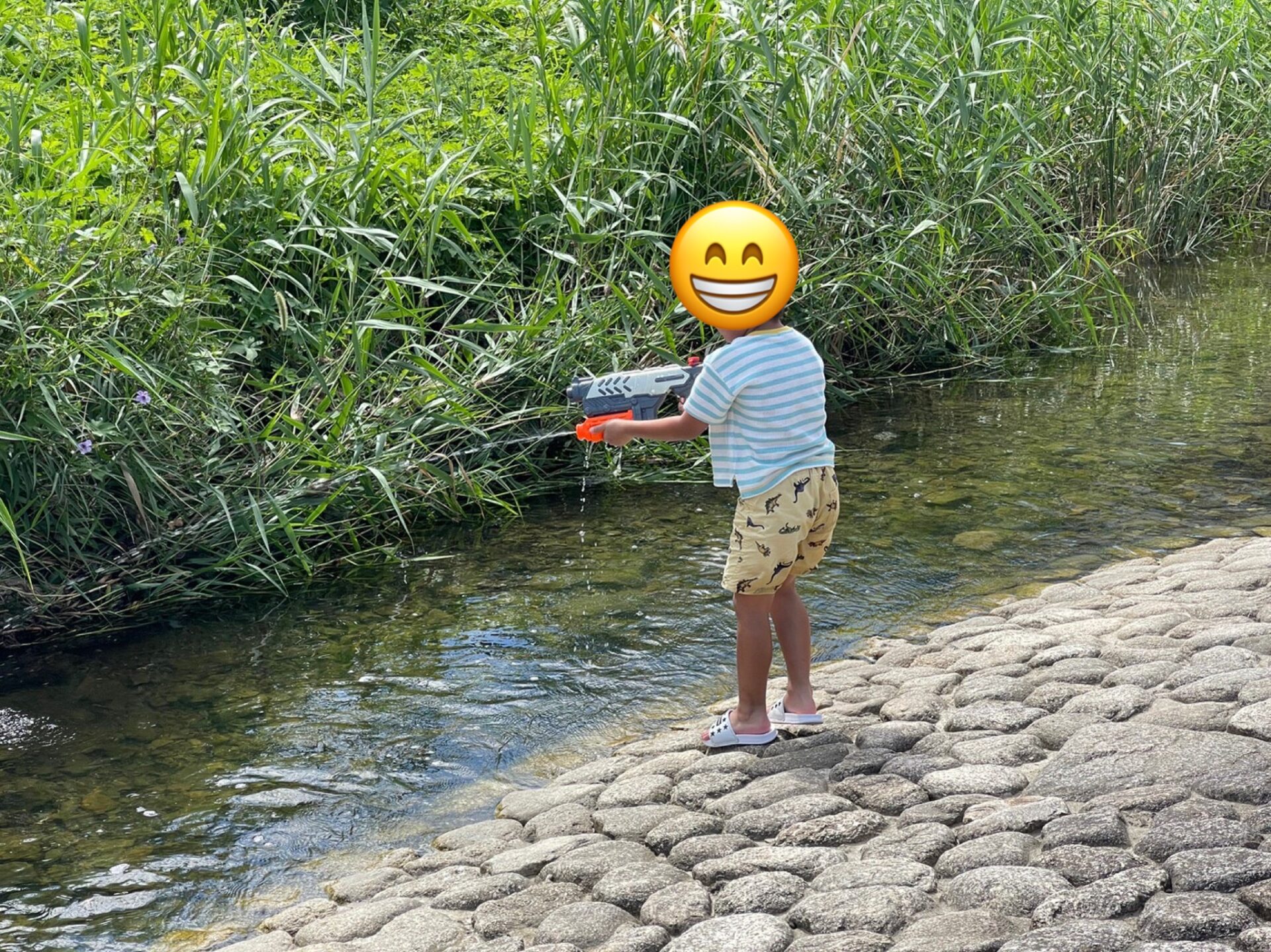 茶屋川親水公園(*^^*)