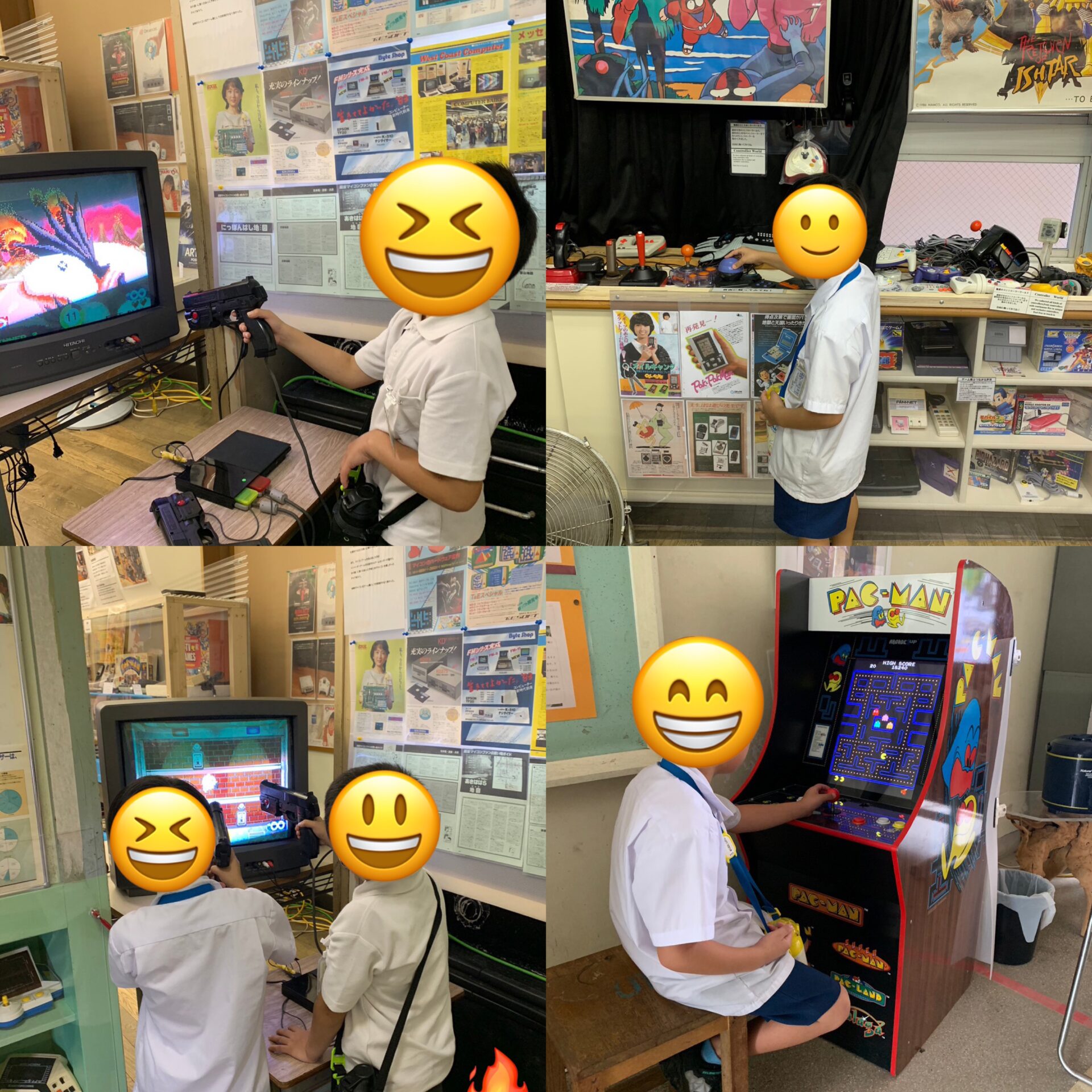 レトロゲーム博物館😊♫